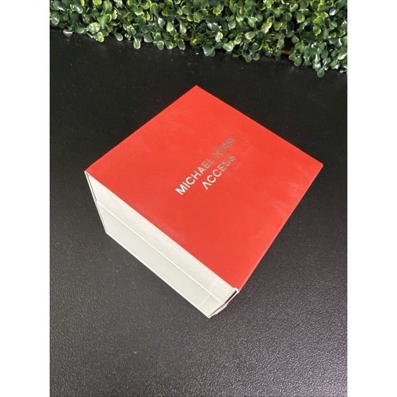 Michael Kors Access MKGO 43mm Case Red Burgund Tone with Silicone Strap(MKT5073) - Picture 12 of 12